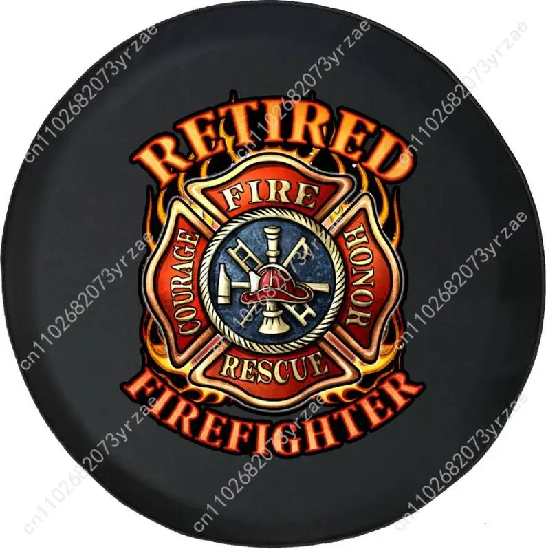 Пожарный на пенсии, различные модели, запасные автомобильные покрышки для шин, предотвращающие песок, пыль, дождевая вода, чехол для шин, прочные и прочные чехлы для шин