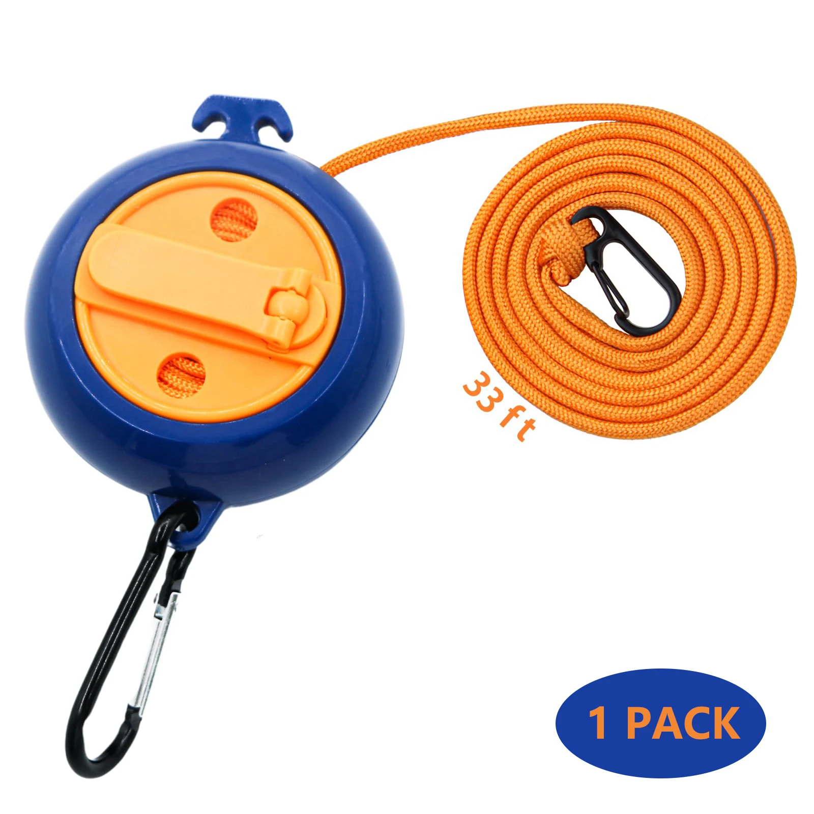 1 Unidade de Varal Portátil Ajustável, Retrátil para Viagem ao Ar Livre, Ideal para Camping, Caminhadas e Uso Interno