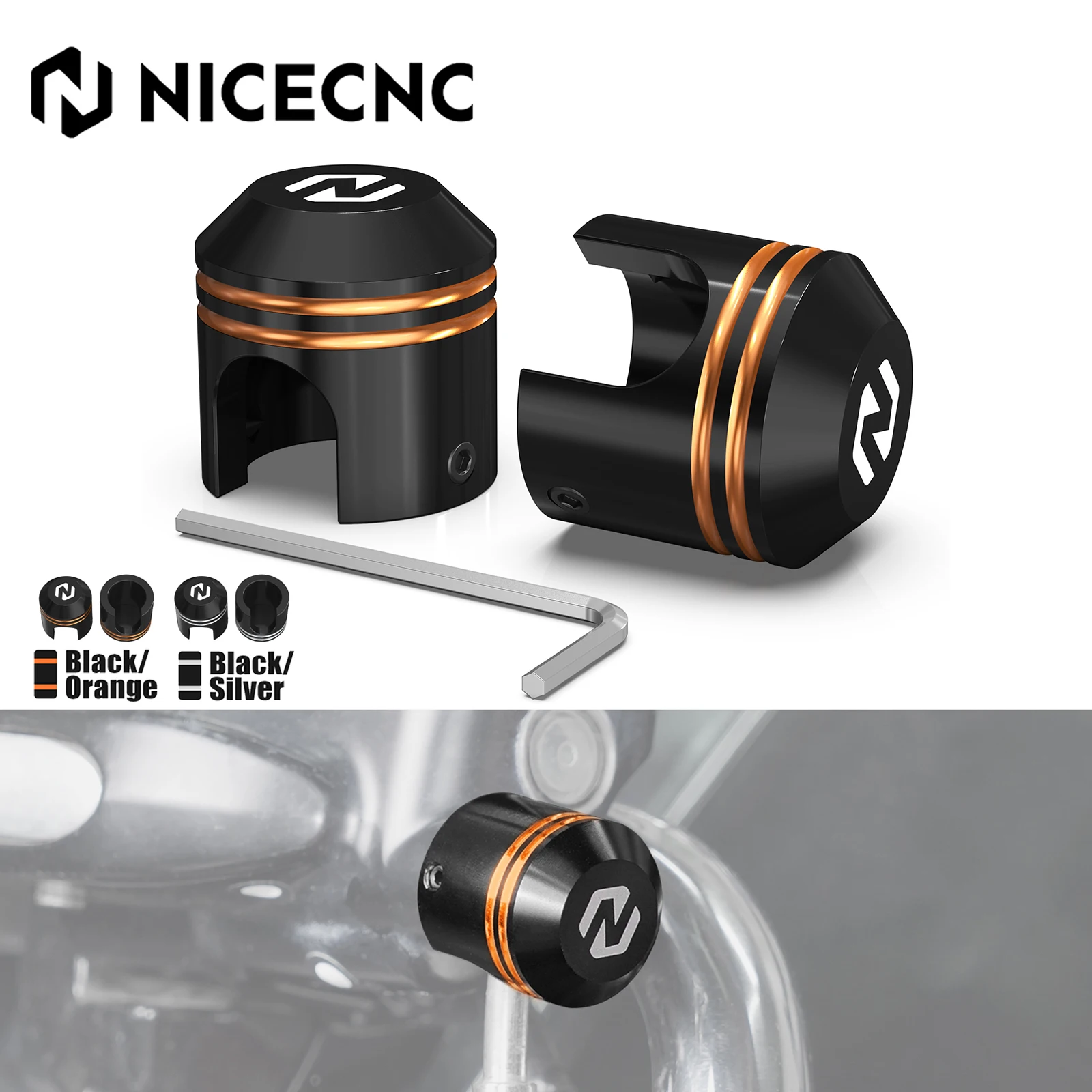 

For 2014-2020 Harley Street Glide FLHX Brake Clutch Cables Ferrule Covers Tri Glide Ultra Road King FLHR Electra Glide Ultra