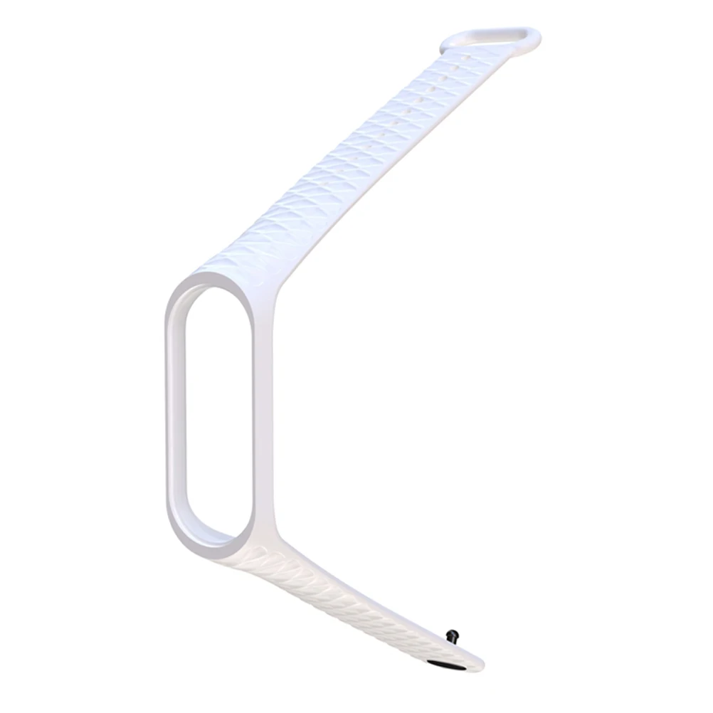 

Silicone Wristband For Mi 3 Adjustable Stylish Comfortable Smart Repalcement Strap For 3 Band Accessory White