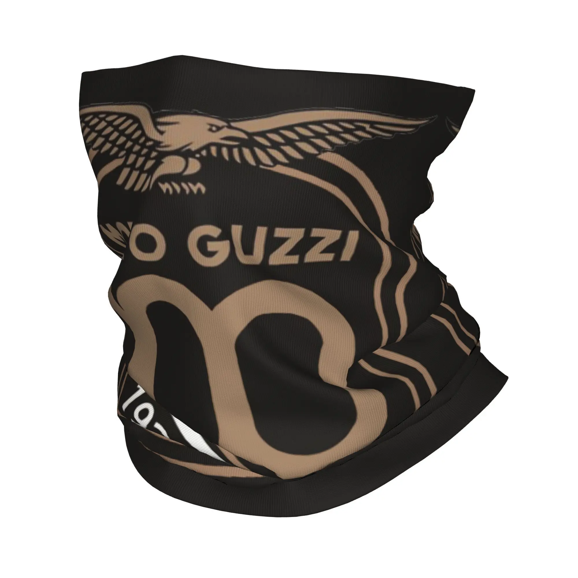 Custom Moto Guzzis Eagle Italy 1921 Neck Gaiter Women Men UV Protection Winter  Bandana Scarf for Hiking