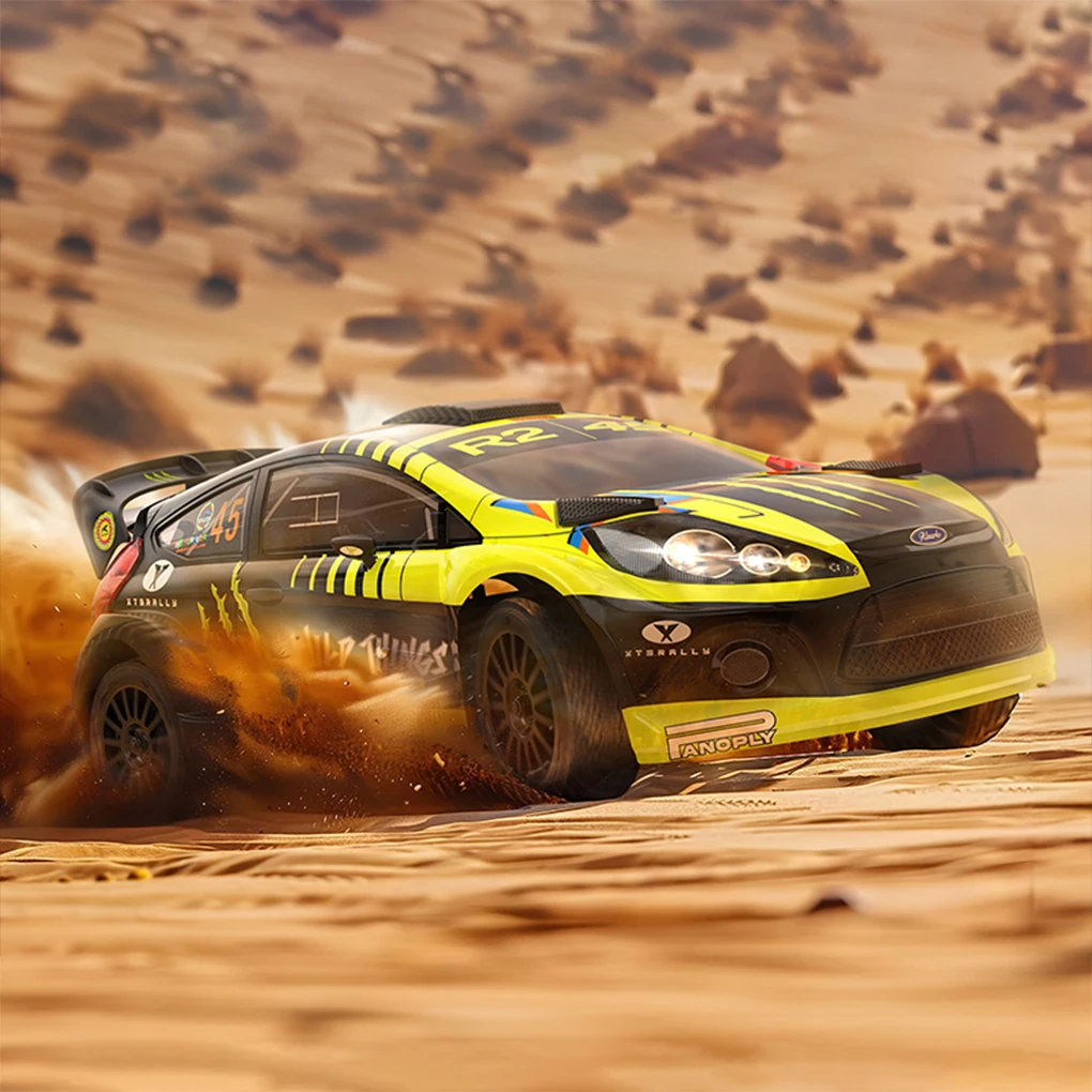 XTS F10 Rally RC Car 1/10 Remote Control Car Electric 4WD Drift Racing Off-road Simulation Model RTR Children's Toy Gift