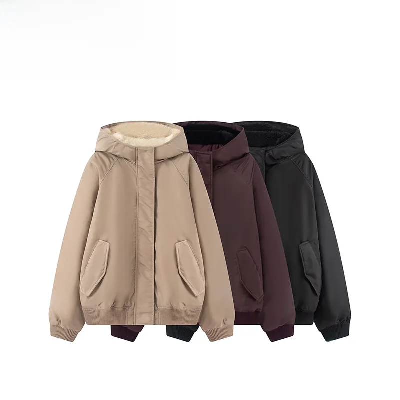 

Повседневная универсальная осенняя новая женская одежда Jaet Simple Faionable 30796 от ZR Quali, хлопковая одежда для женщин