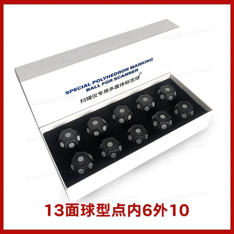 For 3D Handheld Scanner Marking and Positioning Magnetic Diagonal Sector Reflective Target Point High Marking Sticker