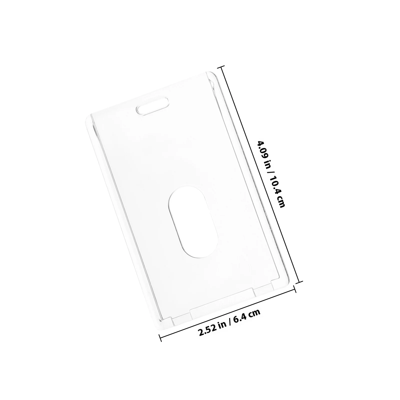 5 مجموعات قابلة لإعادة الاستخدام معرف شارة حامل كم الحقيبة مع المعصم الفرقة للعاملين المتطوعين الأطباء سهلة عرض البطاقة المغناطيسية الخلفية