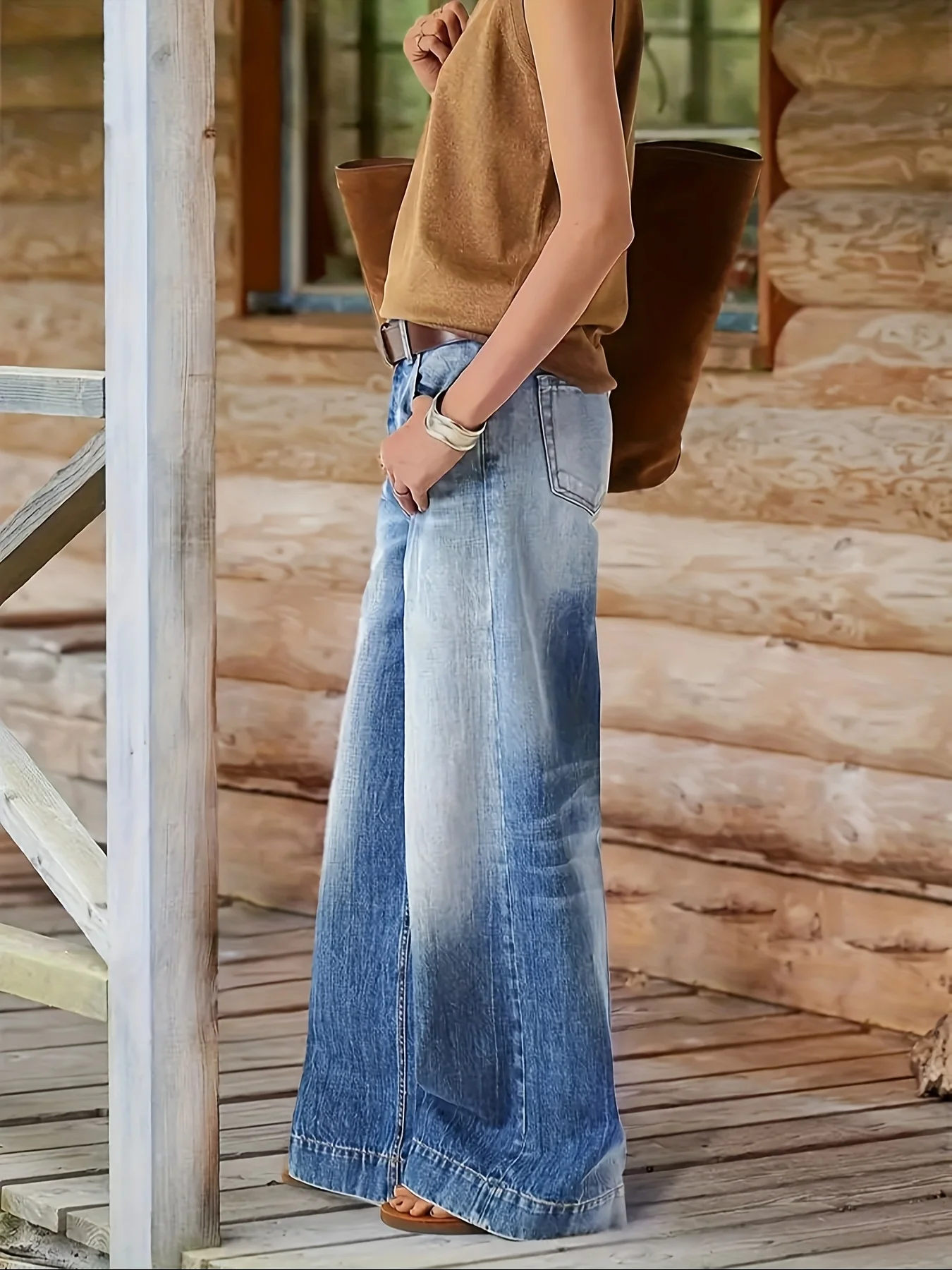 Modische und bequeme Damenjeans mit lässigem und hochwertigem, gewaschenem Look.