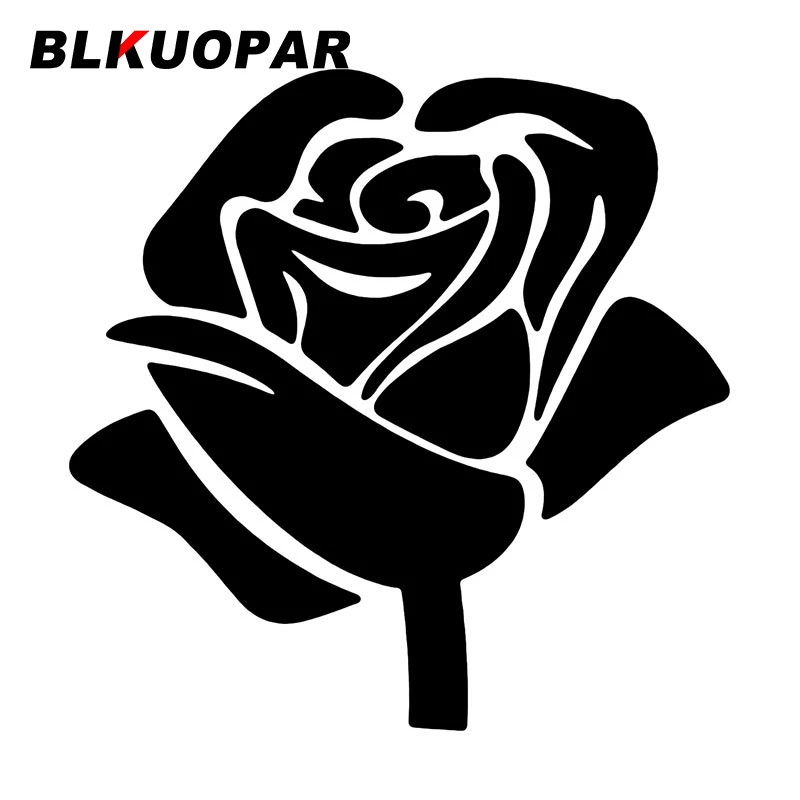 BLKUOPAR Passion Flower Plants Clipart Funny Car Stickers Vinyl Anime Decal Creative Refrigerator Caravan Car Door Protector