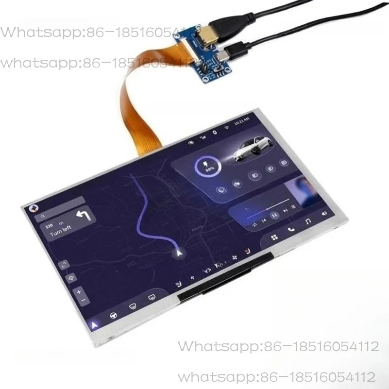 

7-inch Display HDMI Wiring Output Ultra-thin Capacitive Touch Screen IPS/OLED Integration