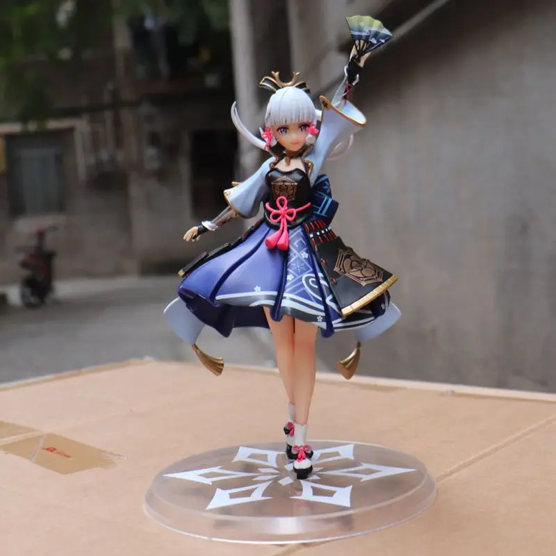 

29cm Genshin Impact Kamisato Ayaka Ver Action Figures 1/7 Pvc Anime Figure Model Colletible Desktop Ornaments Gift Toys