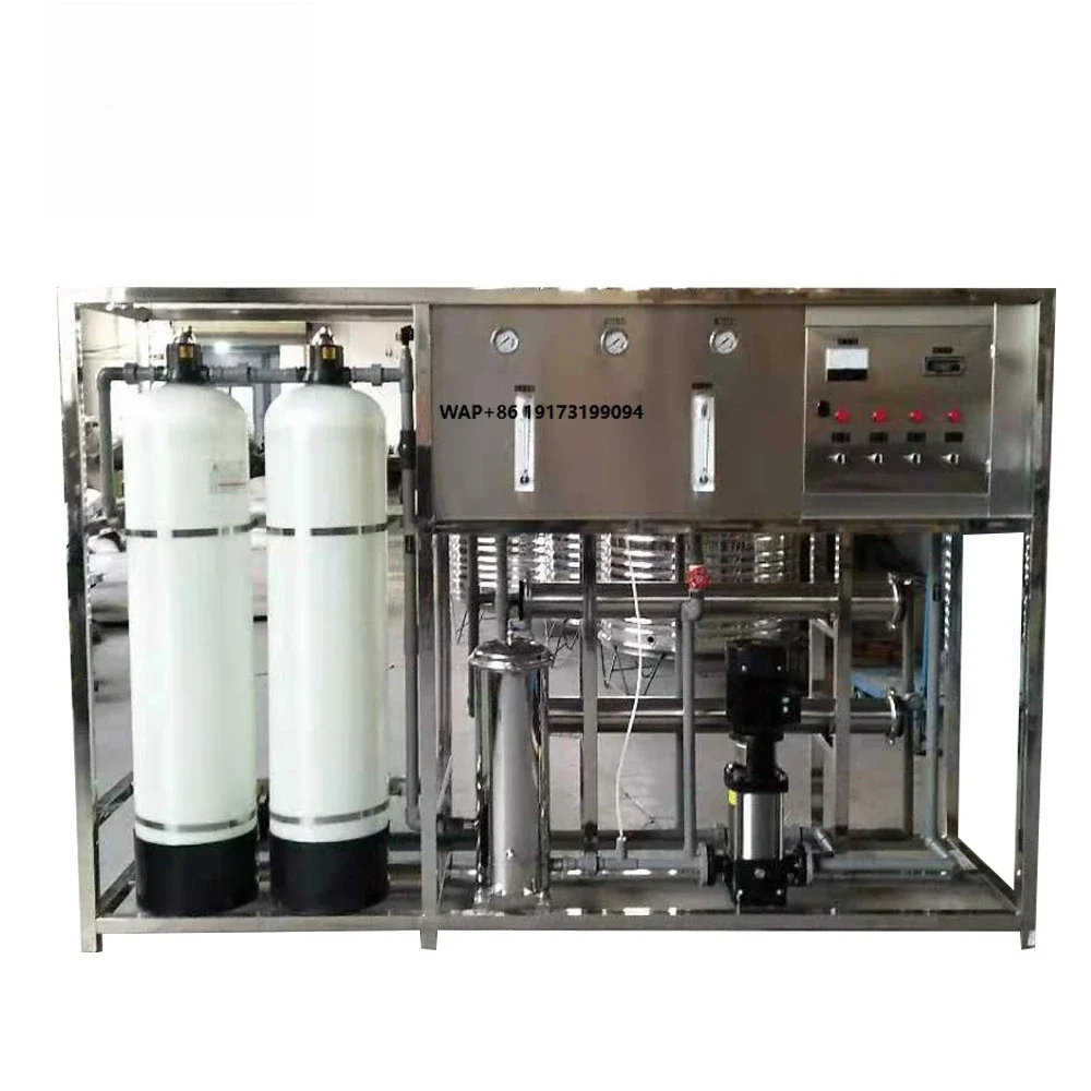 Me Mbrane Pond Water Treatment Plant Machine for Hotel Water Treatment Machinery Reverse Osmosis 2 Ton
