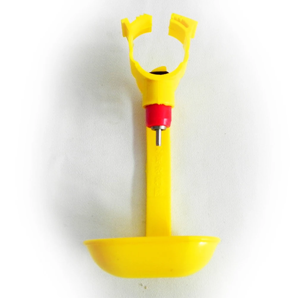 

20Pcs Automatic Drinking Fountain Durable Chicken Waterer Dispenser Cup Poultry Goose Duck Farm Water Saving