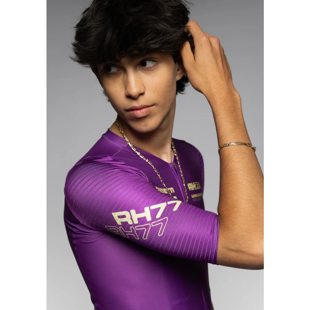 RH77 Cycling short sleeves Breathable MTB Clothing Cycling Jersey Men's Road Cycling Tops Shirts with Pockets Jersey 2027
