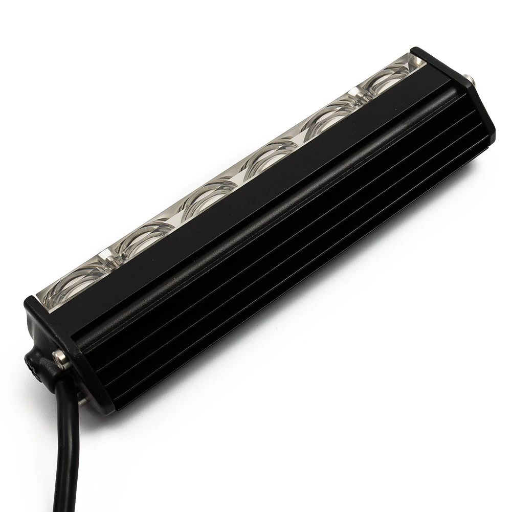 

Светодиодная лента-фара (LED Light Bar) для квадроциклов, внедорожников и полноприводных автомобилей (4x4), однорядная, с 4D-линзой, 6 светодиодов, на замену