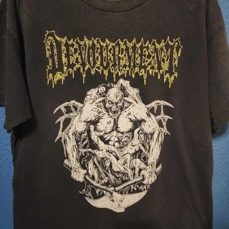 Devourment Band Black T Shirt Classic For Fans S 5Xl