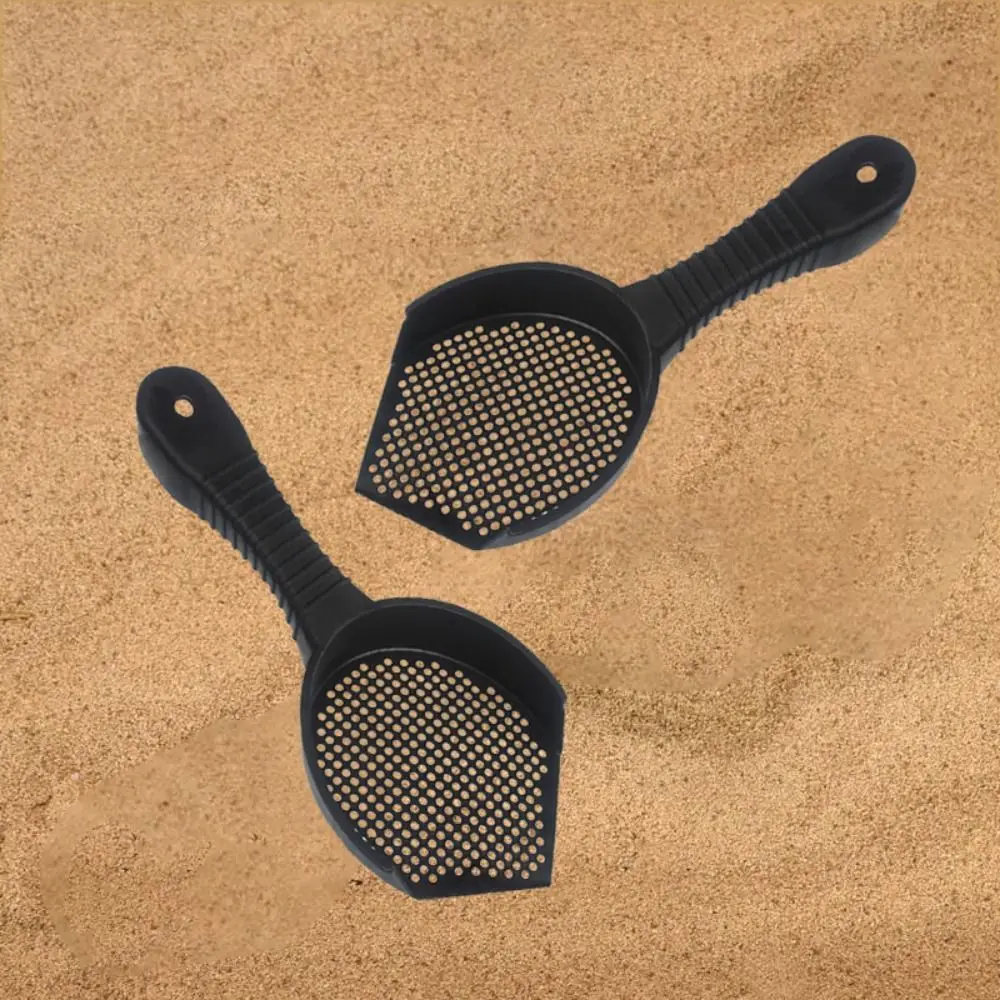 

Small Holes Cat Kitty Litter Scoop Plastic Non-slip Handle Snake Sifter Scoop Hangable Reptiles Hourglass Shovel