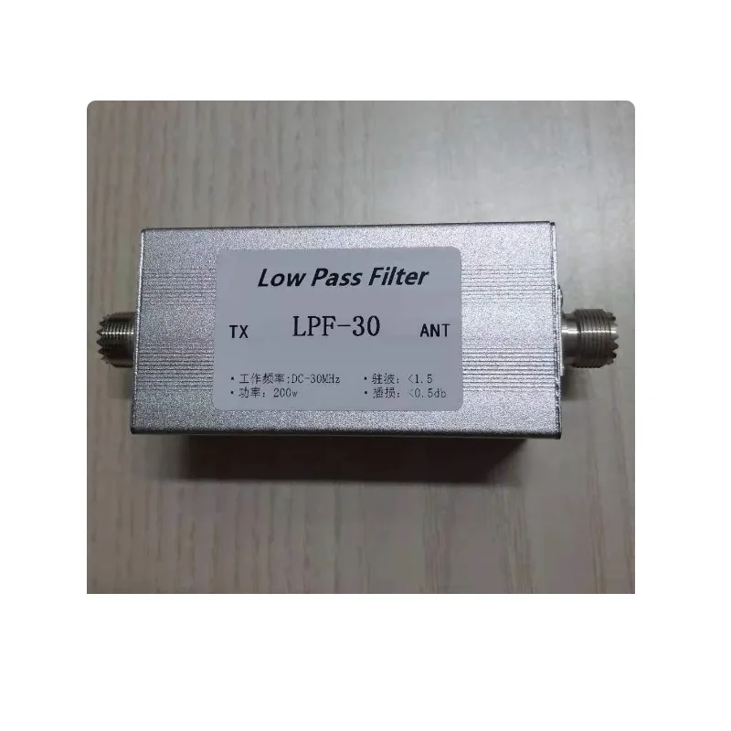 

LPF-30 Short Wave Low Pass Filter LPF-30 DC-30MHz Low Pass Filter LPF 200w