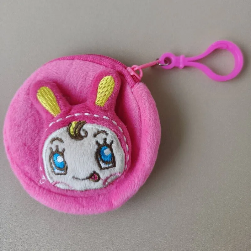 Exquisite Circular Sweet Literary Coin Purses Print Rabbit Commuter Child Student Pendant Wallets New Doll Cartoon Cute Holders