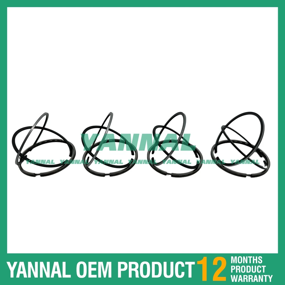 1 Set 82MM Piston Ring For Kubota D1301 Engine Spare Parts