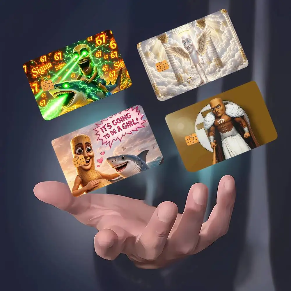 Tung Sahur Perfect Gift Idea Merch Layout Cover Credit Card Stickers Distinctive Design