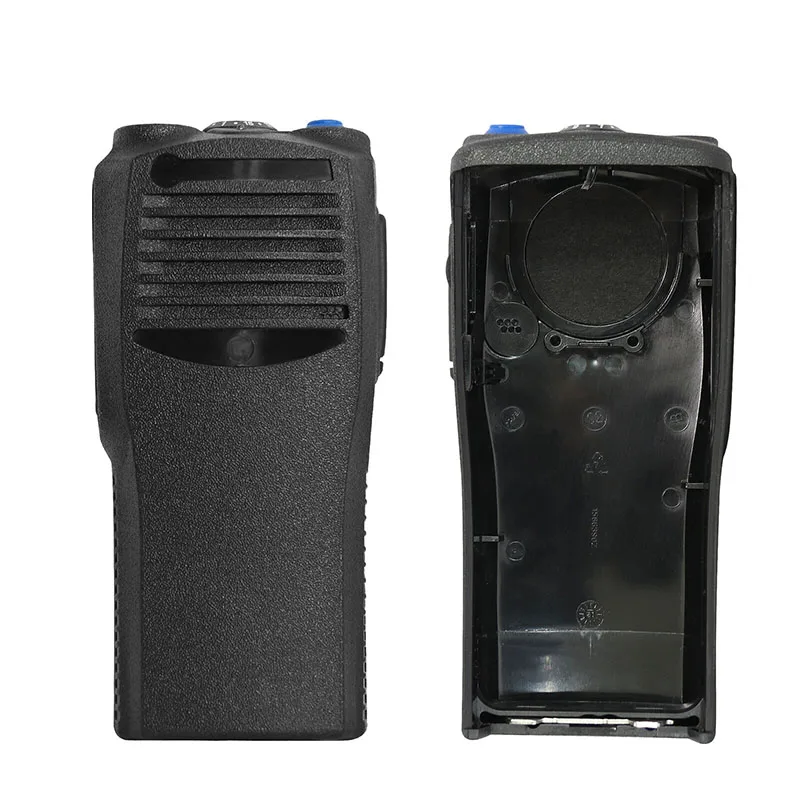 Set Front Cover Housing Shell Case with Volume Channel Knobs for Motorola CP200 GP3188 CP040 Radio Walkie Talkie Repair Kits