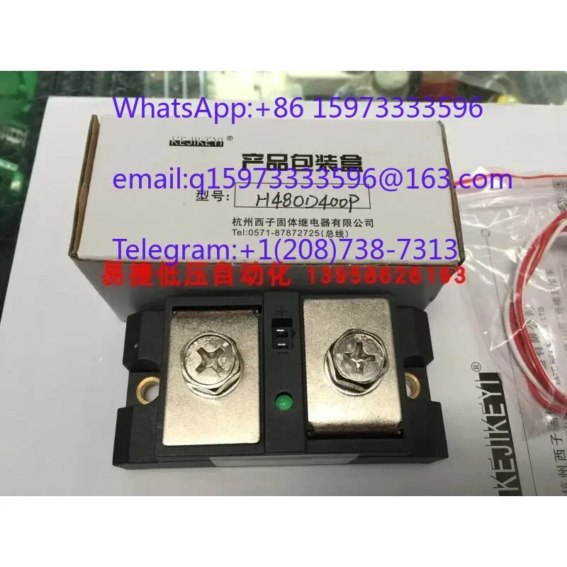 Solid-State Relay SSR-H480D400P SSR-H480D400 H380D400P for Industrial Electrical Control, Automation & Power Switching
