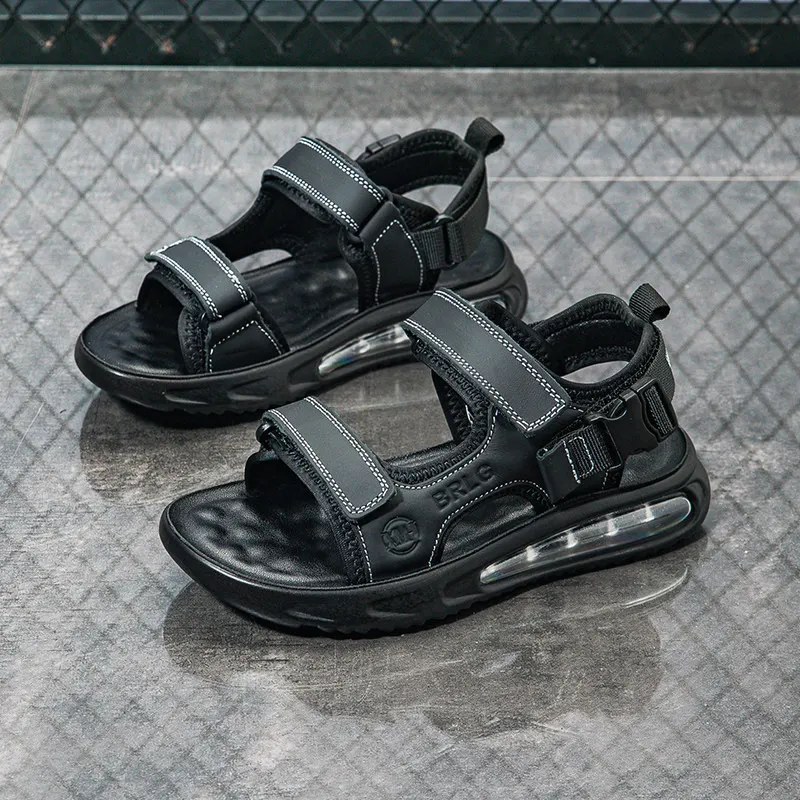 Summer Boys Girls Soft-soled Non-slip Beach Sandals Kid Slip-on Water Shoes Children Hollow-out Flat Sandal Everyday Casual Shoe