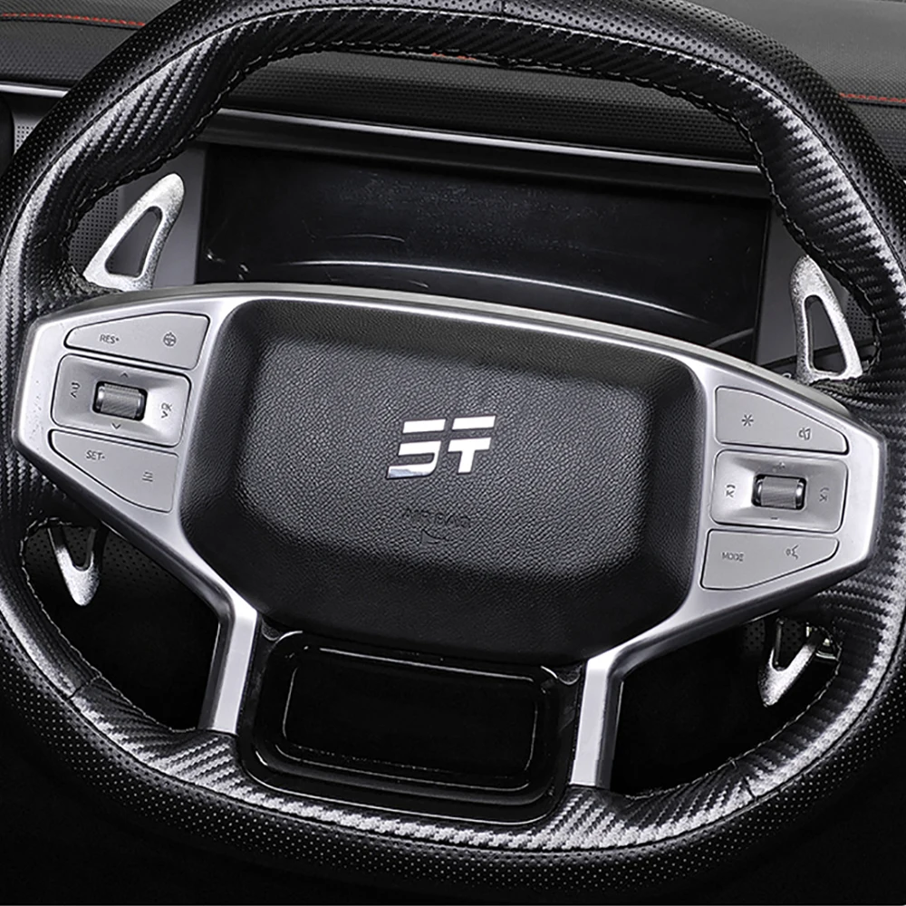 New High Quality Steering Wheel Shift Paddles Extended Aluminum Alloy Interior Decoration Modification Accessories For Chery Je