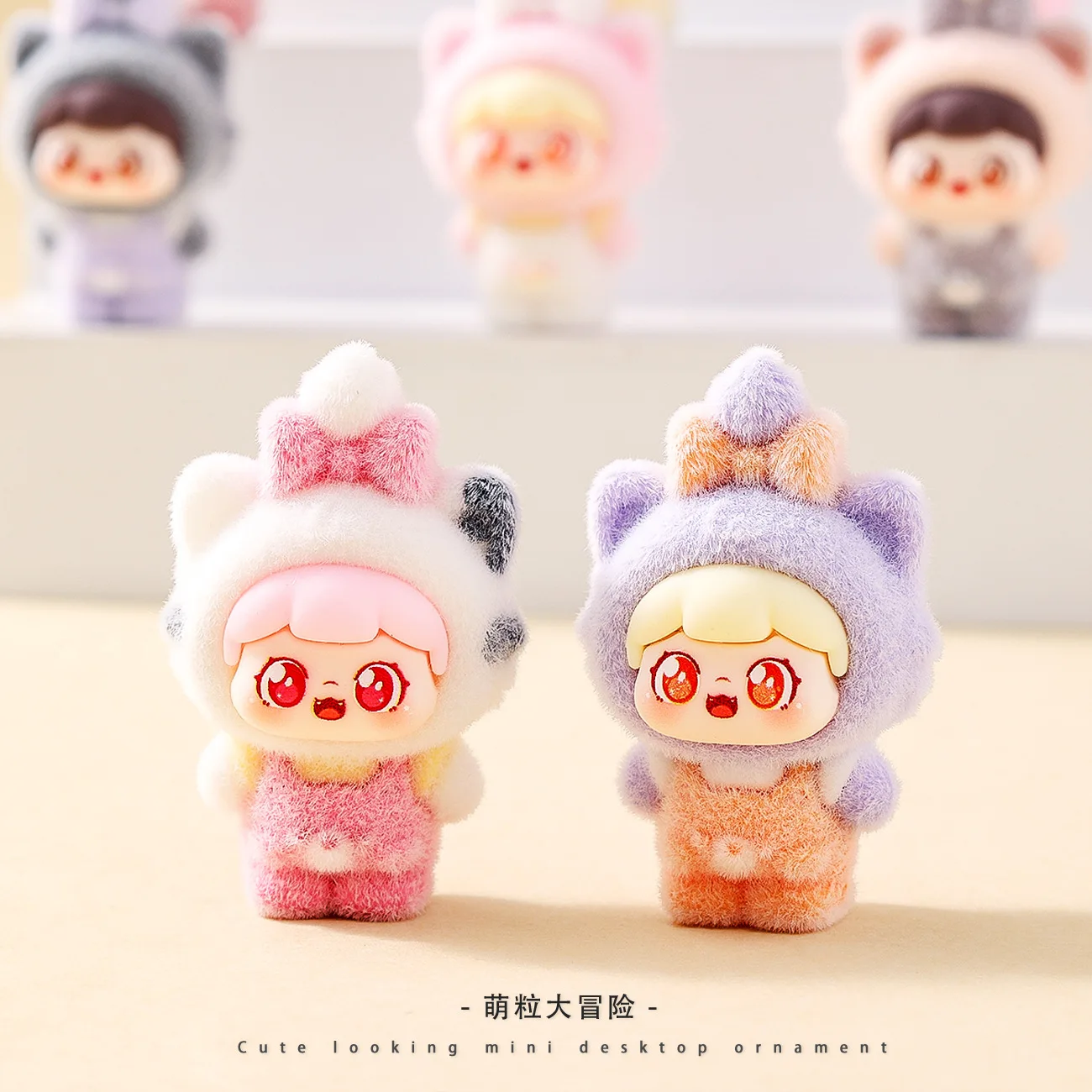 9PSC Meow meow sweet cute grain ornaments cartoon cute desktop ornaments trendy dolls creative small gifts wholesale