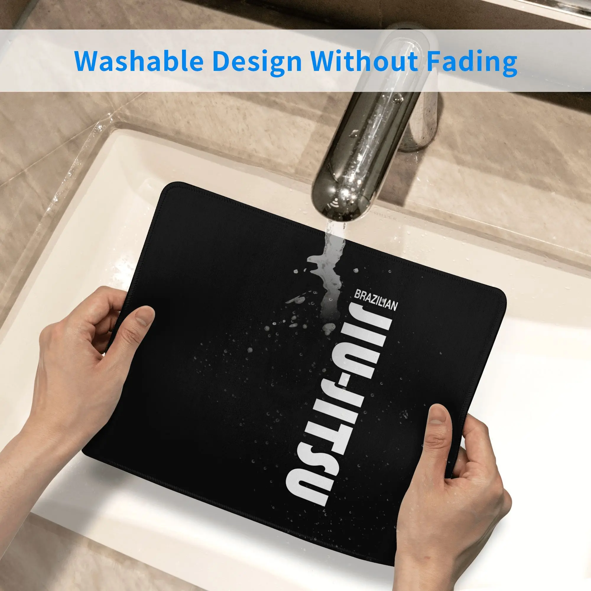 Alfombrilla de ratón brasileña Jiu Jitsu (BJJ), teclado de ordenador, alfombrilla para ratón, Gamer, PC, portátil, escritorio, accesorios de oficina, alfombrillas de mesa