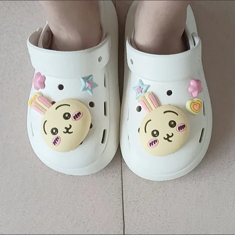 2026 Summer Eva Slippers Kawaii Usagi Girls Cute Leisure Indoor Shoes Anime House Slippers Anti-Slip Sandals Thick Sole Slippers