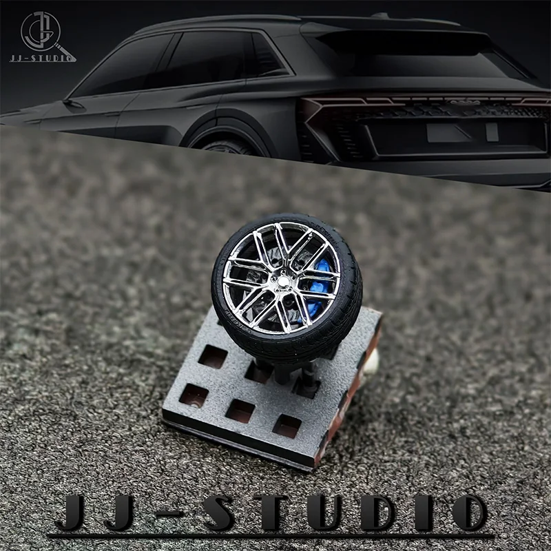 1: 64 Car Model Modification Accessories Wheel Hub Diameter 10.5/11/1.5mm - Plug-in/static Dual-use with Calipers