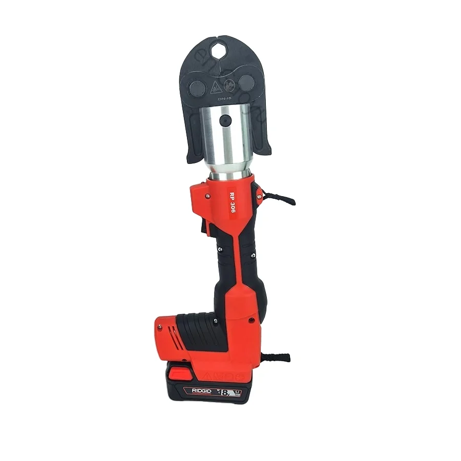 RP306 Electric Hydraulic Pliers Stainless Steel Crimping Tool for Copper Pipe Water Supply Gas Pipe Pressing Pliers