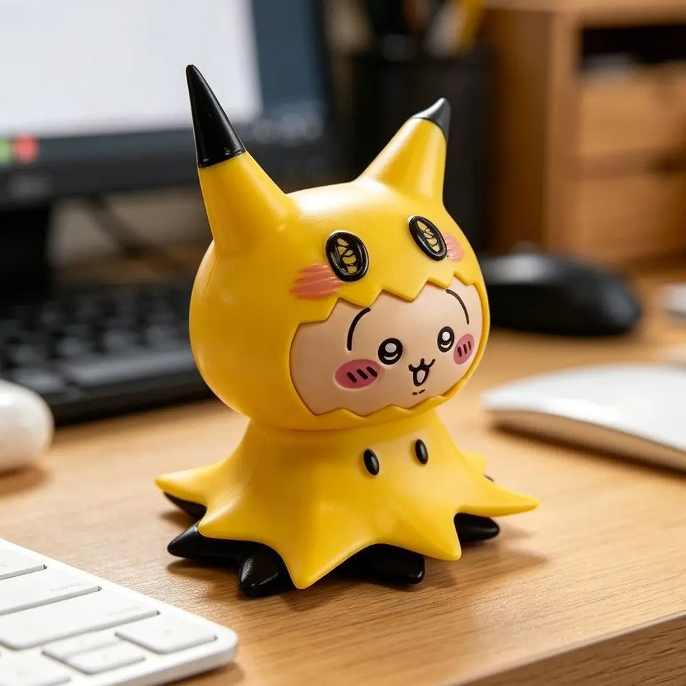 Pokemon Mimikyu Actionfiguren Q-Version Anime-Figur PVC-Sammlerstücke Cartoon Desktop Auto-Innendekoration Geschenk