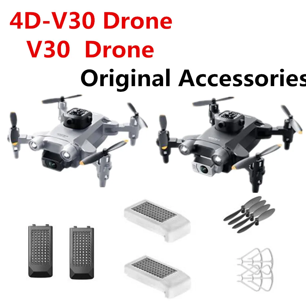 4DRC V30 Mini Original Accessories 3.7V 1800mAh Battery / Propeller Maple Leaf For 4D-V30 Drone V30 Drone Battery