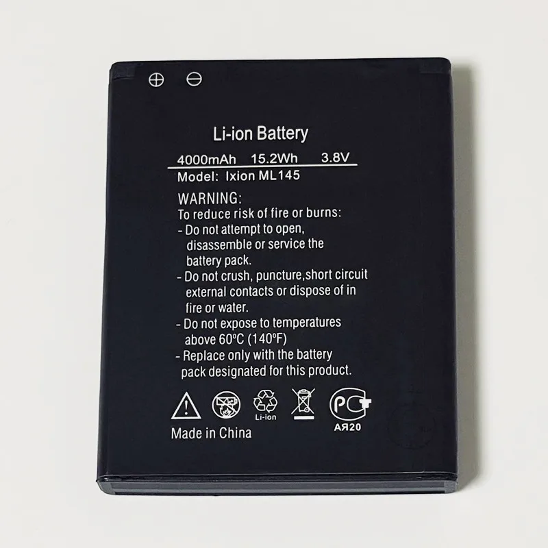 Для DEXP Ixion ML145 Snatch SE, Ixion XL145 Snatch, Ixion XL145 Snatch SE, аккумулятор 3,8 в 4000 мАч