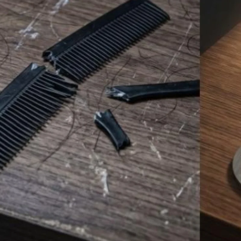 Multifunctional Stainless Steel Comb Beard Hair Styling Portable Mini Comb Durable With Bottle Opener Multi-Use Travel Toel Too