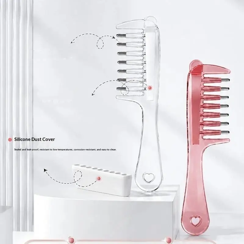 1 Set Anti-Frizz Scalp Nourish Hair Firming Applicator Multi-Function Mini Portable Head Applicator Hair Care Anti-Static