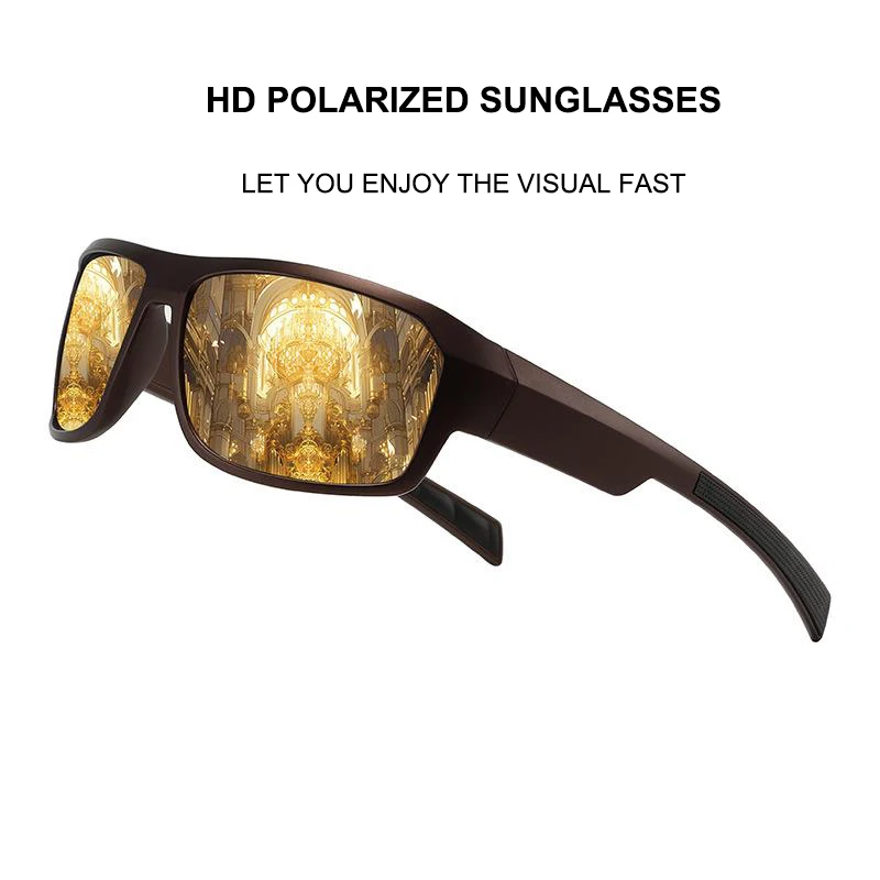 

Men Women HD Polarized Sunglasses Anti-glare UV400 Protection Sunscreen Goggles Cycling Driving Fishing Sun Glasses Ski Eyewear