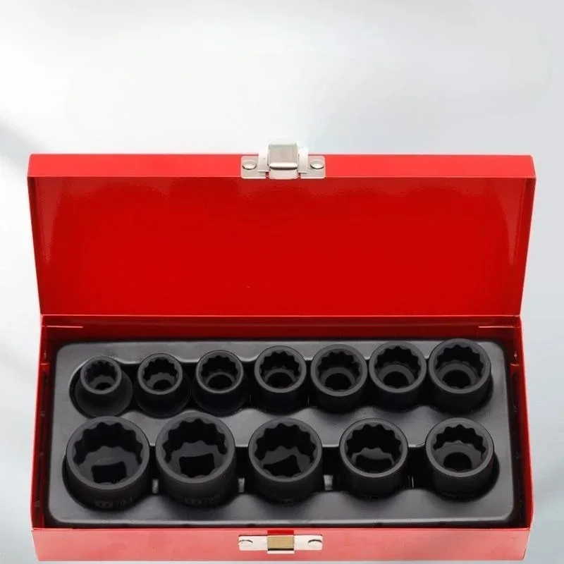 

12PCS/set 1/2" allen key Universal Lengthened Pneumatic Socket Head Metric Air Adopter Impact Set Auto Repair Wrench Tool