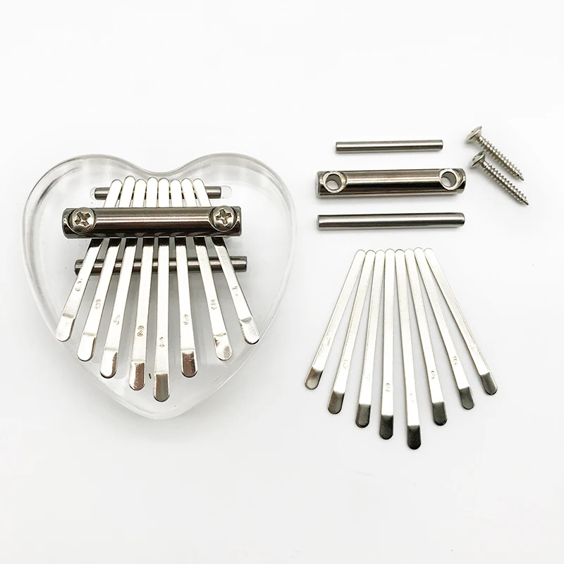 8 17 21 Tasten Kalimba Zubehör Tasten Zinken Daumenklavier Brücke Ersatzteile Selbstgemachte Musikinstrumente Kalimba – Detail 11