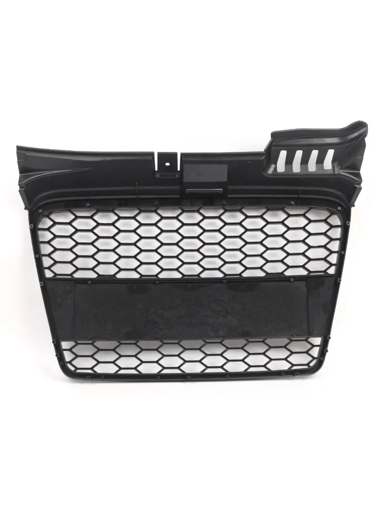 (Nicht für Sline) Wabengrillgitter Frontgrill Frontstoßstangengrill Mittelgrill für Audi A4 B7 2005-2007 LHD