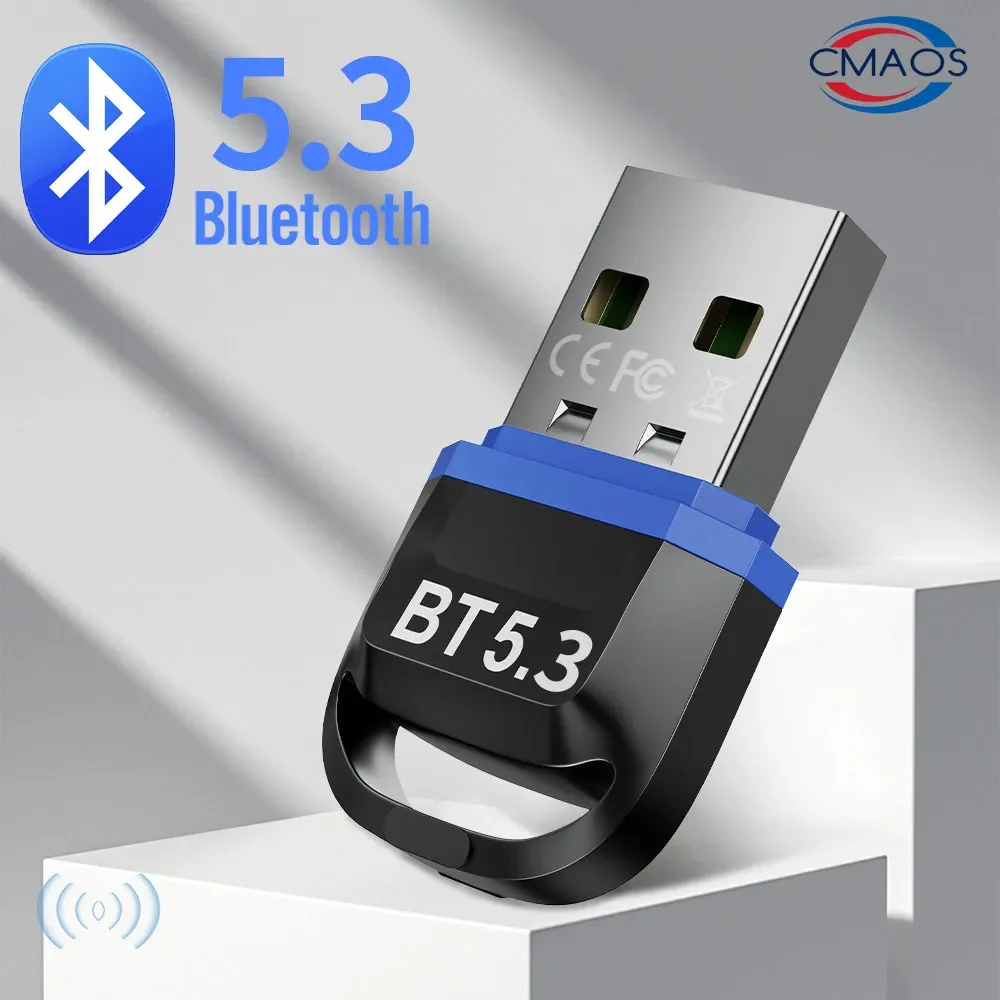 USBアダプター,ワイヤレススピーカーフォン用5.3 5.1,Bluetoothドングル,Bluetooth 5.0レシーバー