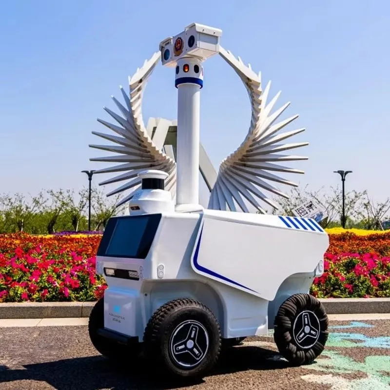Intelligent Outdoor Security Robot Video Analysis Object Recognition Abnormal Behavior Identification-Can Recognize People