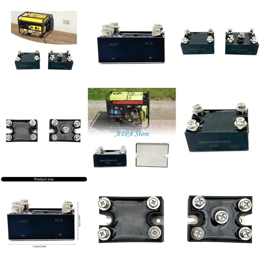 

U13C High Efficiency Generator Rectifier Module Easy Installation Replacement Accessories M50100TB1600 M50100SB1600