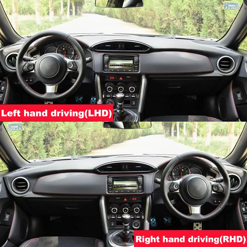 For Subaru BRZ 2012 2013 2014 2015 2016 2017 2018 2019 2020 Car Dashboard Cover Anti-UV Non-slip Mat Avoid Light Pad Accessories