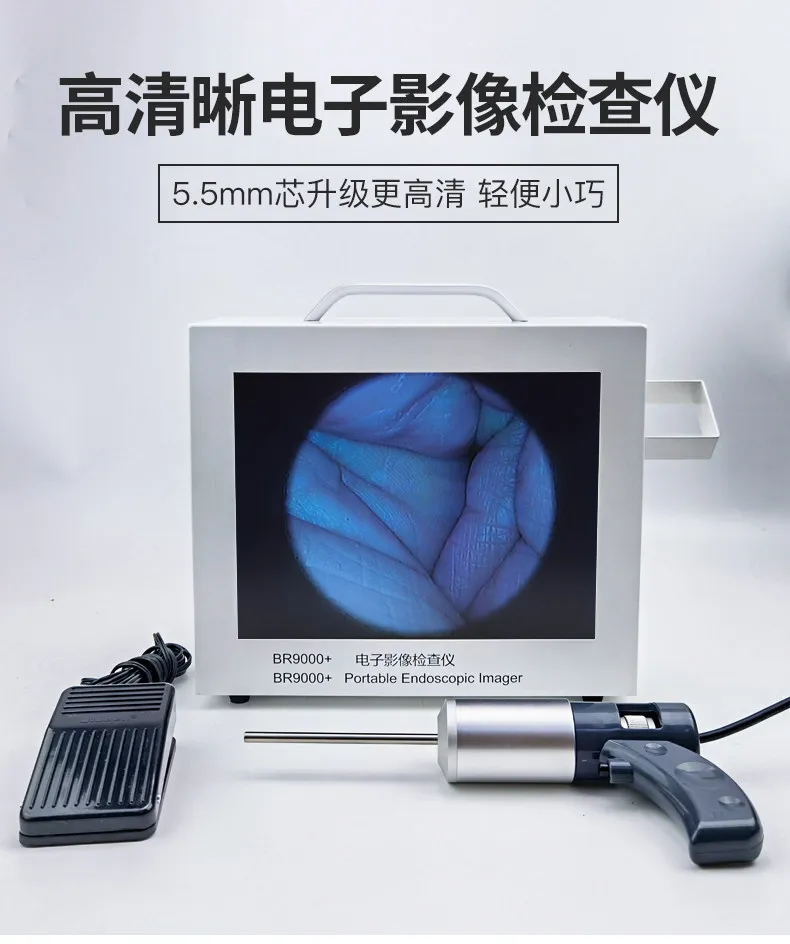 High definition BR9000 + electronic image inspection instrument, visual ear-picking animal otolaryngology