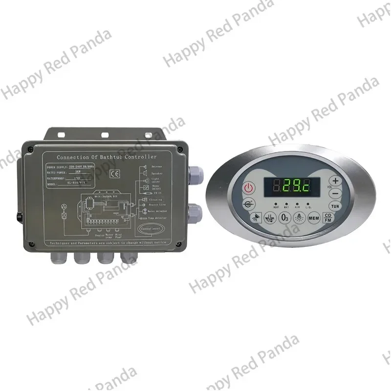 KL-817 Bathtub control box Massage Spa Control Panel & Whirlpool Hot Tub Computer Controller Board System for Bathroom