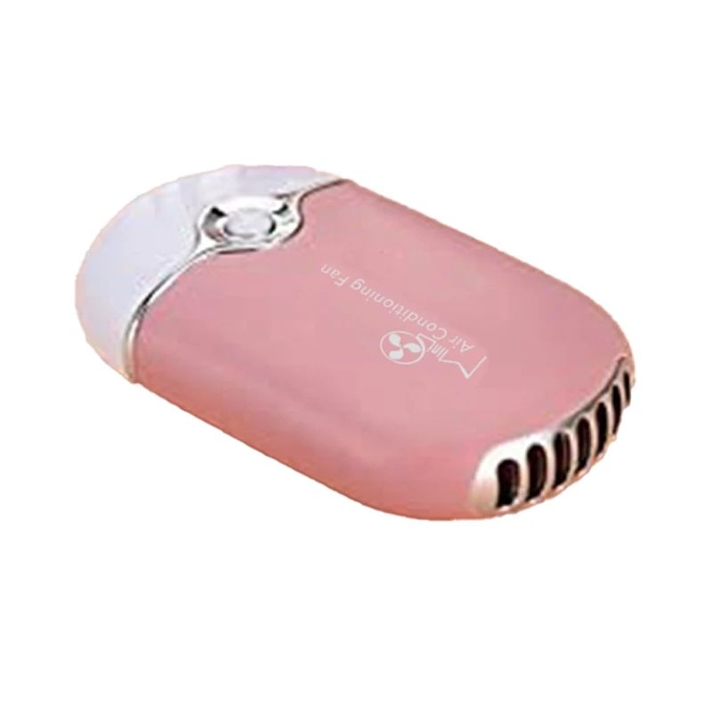 Eyelash Hair Dryer Fan Decorative Accessories Built-In Lithium Battery Fan Air Conditioning Rechargeable Eyelash Fan (Pink)