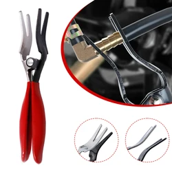 Oil Hose Pipe Buckle Removal Tool,Auto Fuel Vacuum Line Tube Hose Remover Pliers,Separator Pliers Pipe Repairing Tool VT01166