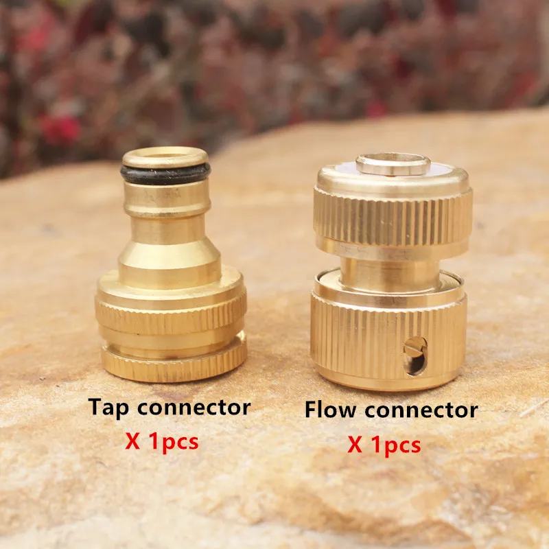 1/2inch Copper Quick Connector Tap Adapter Connector Fitting Graden Hose Tap Lawn Quick Replacement Tap Watering